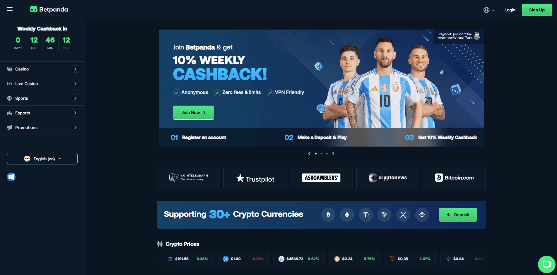 project-Crypto gambling