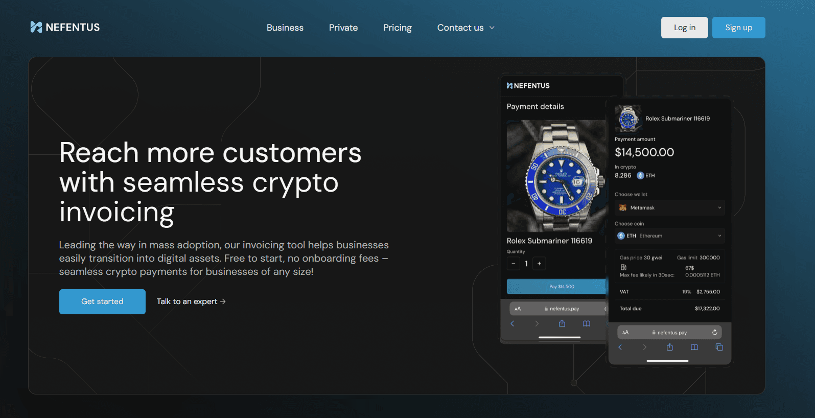project-Crypto payment Gateway