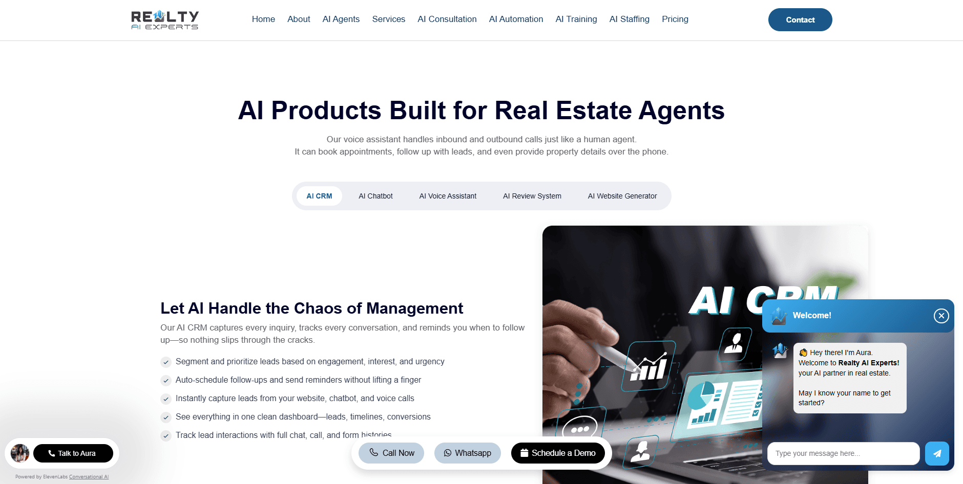 project- AI Agent, Full stack development