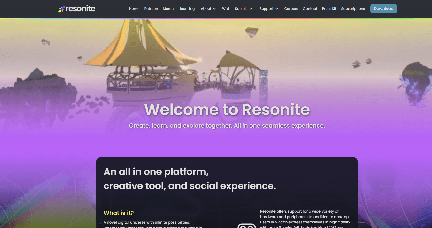 project-Social VR platform